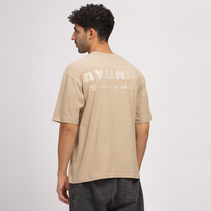 Beige Vintage Tee