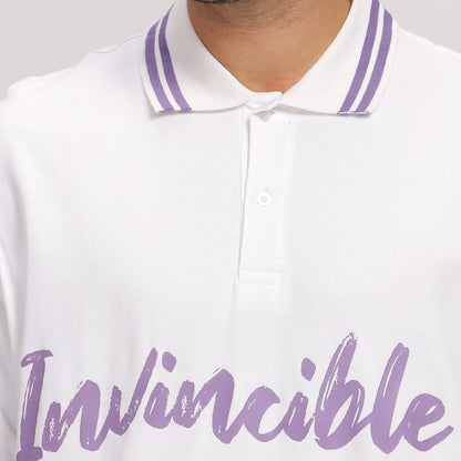 Invincible Oversized Polo Tee