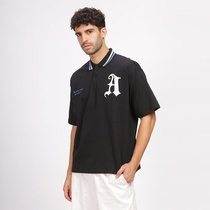 Old School Polo Tee (Oversized)