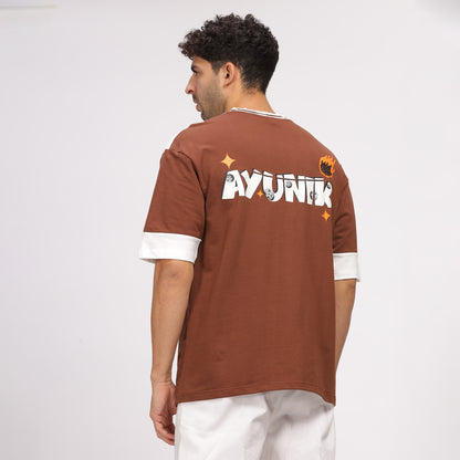 Rich Mocha Cut & Sew Tee