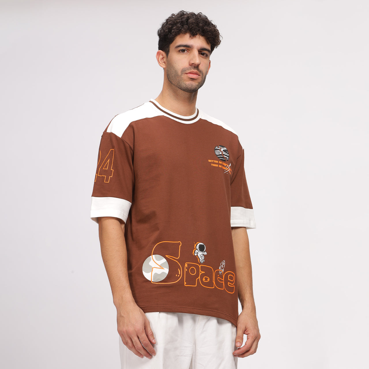 Rich Mocha Cut & Sew Tee