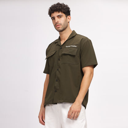 Olive Drab Cargo Shirt