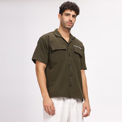 Olive Drab Cargo Shirt