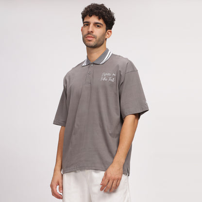 Euphoria Club Tee (Oversized-Polo)