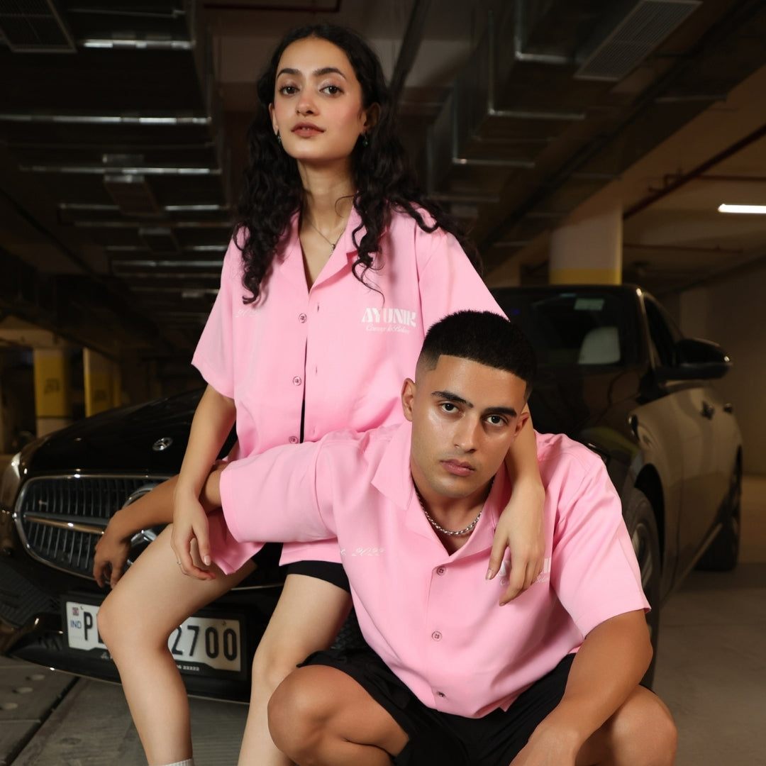 BabyPink Signature Bowling Shirt