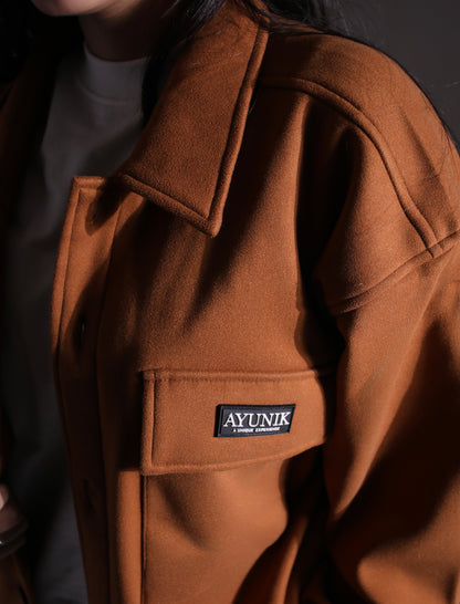 Street V2 :- Tan Overshirt